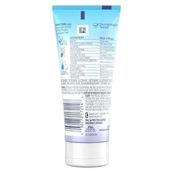 Secret Whole Body Deodorant Cream for Women - Completely Clean- Deodorant NEW - Picture 3 of 10